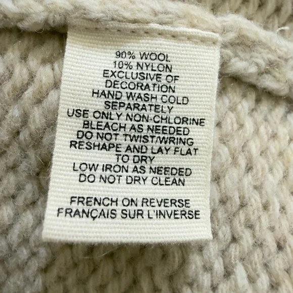 Anthopologie Sleeping On Snow Sweater Coat Hand Painted Poppies Size Medium - Picture 6 of 16